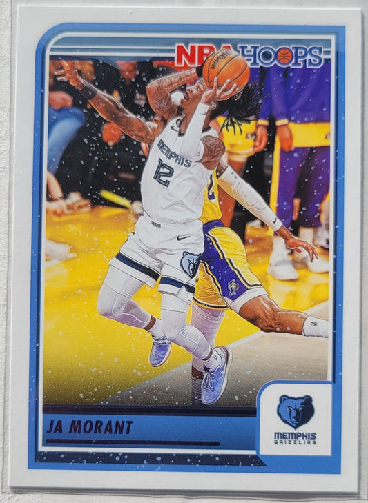 Ja Morant - 2023-24 Hoops Purple Winter #23