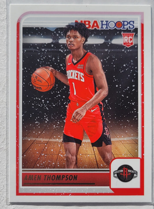 Amen Thompson - 2023-24 Hoops Winter #242 RC