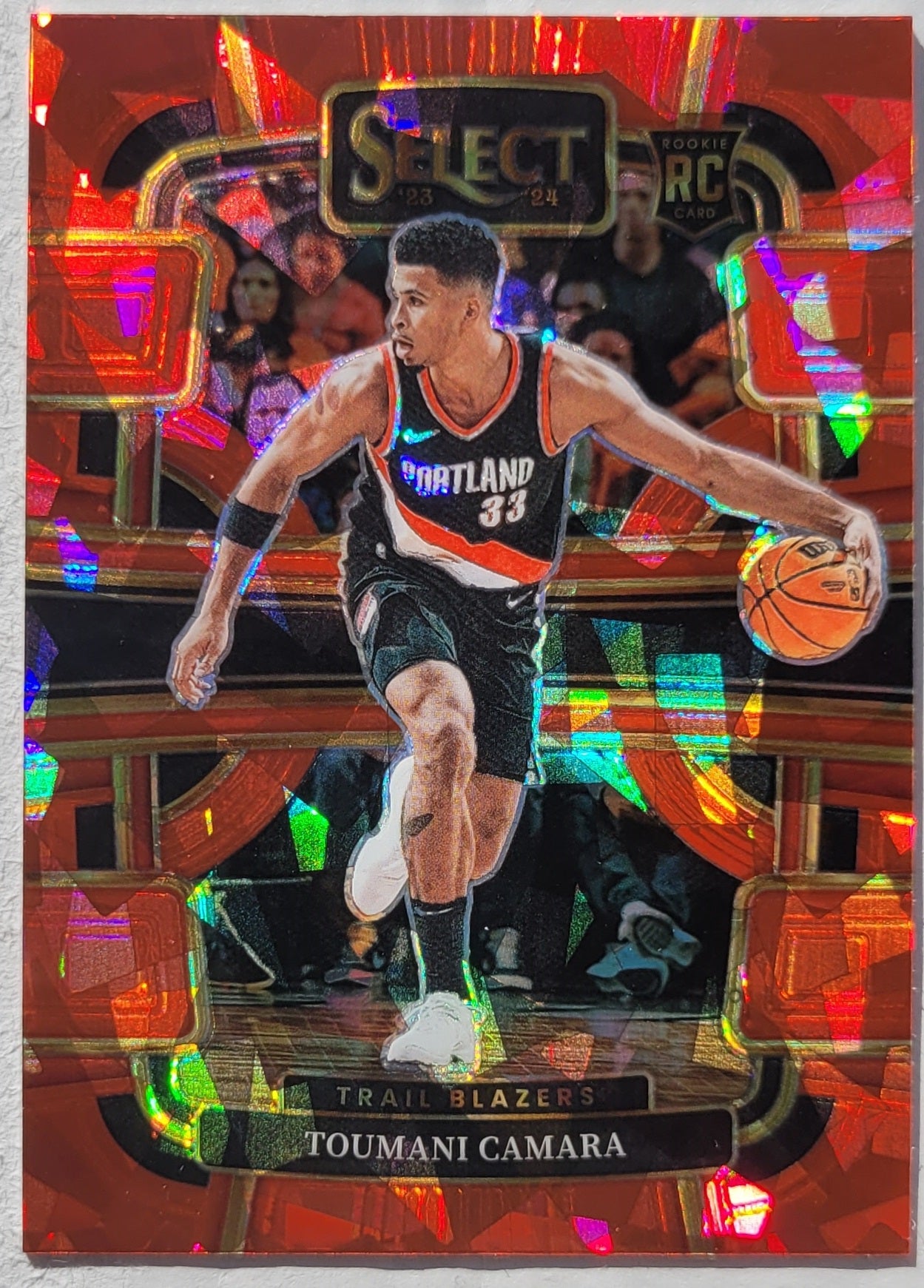 Toumani Camara - 2023-24 Select Prizms Red Cracked Ice #81 RC