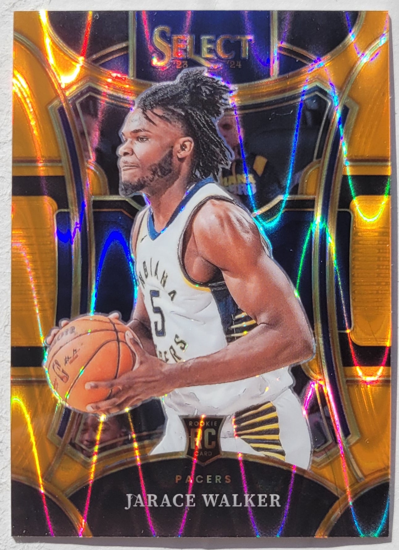 Jarace Walker - 2023-24 Select Prizms Orange Tectonic #309 RC