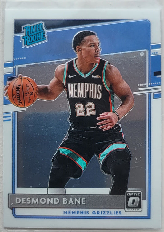 Desmond Bane - 2020-21 Donruss Optic #180 RR RC