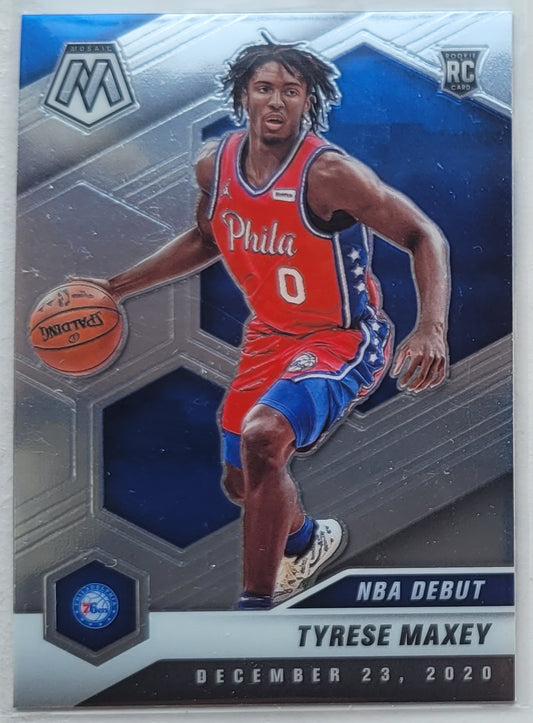 Tyrese Maxey - 2020-21 Panini Mosaic #263 RC