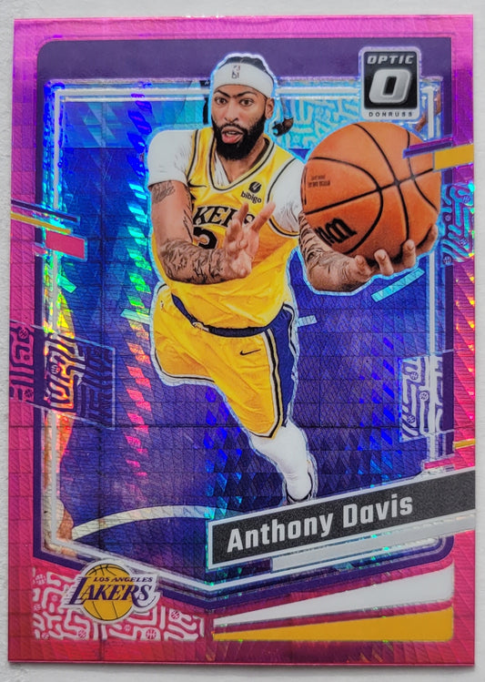 Anthony Davis - 2023-24 Donruss Optic Hyper Pink #144