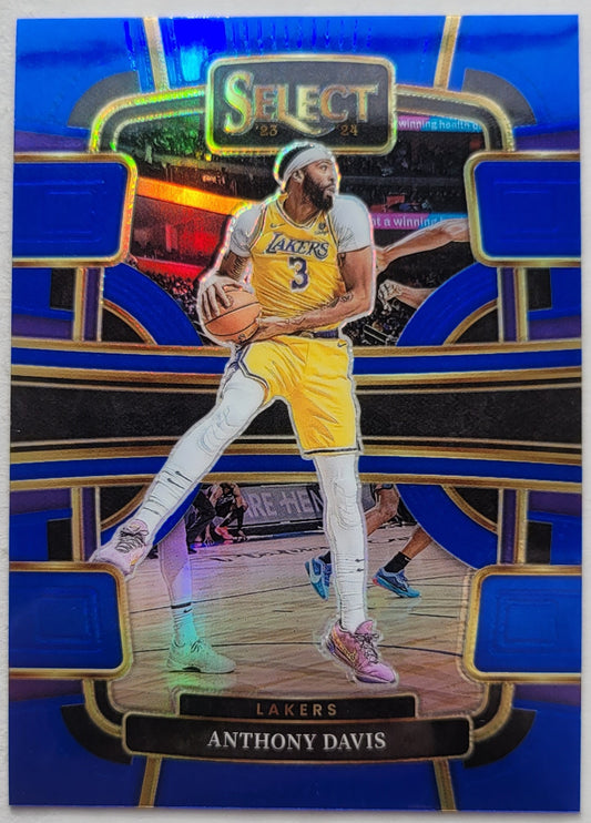 Anthony Davis - 2023-24 Select Prizms Blue #20