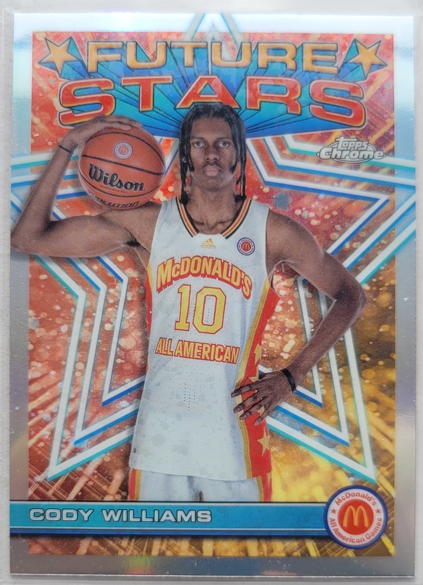 Cody Williams - 2023 Topps Chrome McDonald's All American Future Stars #FS6