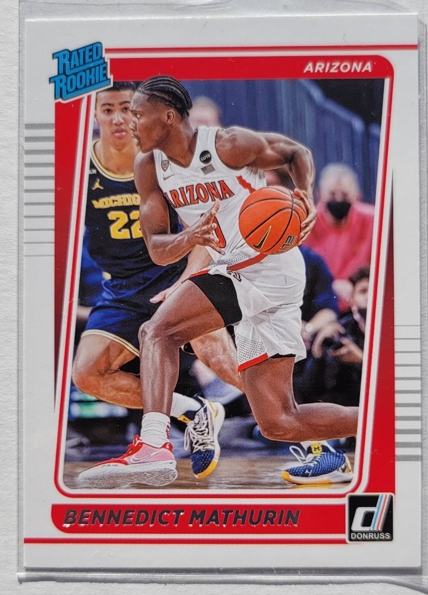 Bennedict Mathurin - 2022-23 Panini Chronicles Draft Picks Donruss Rated Rookies #3 RC