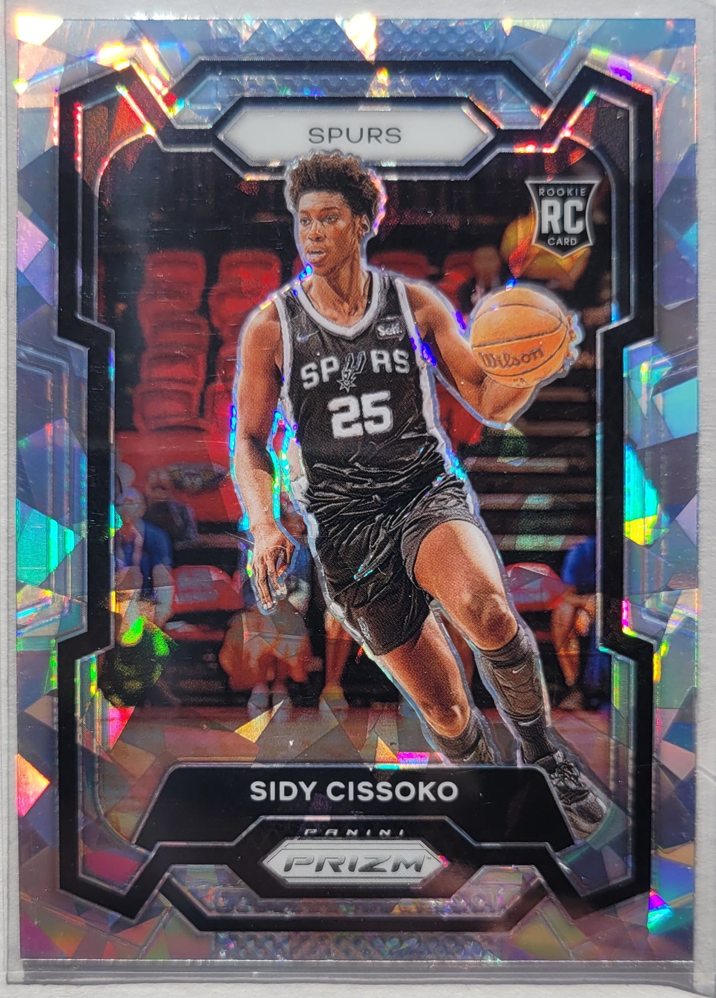 Sidy Cissoko - 2023-24 Panini Prizm Prizms Ice #173 RC