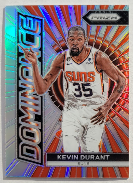 Kevin Durant - 2023-24 Panini Prizm Dominance Prizms Silver #9