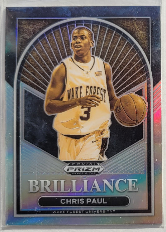 Chris Paul - 2023-24 Panini Prizm Draft Picks Brilliance Prizms Silver #17