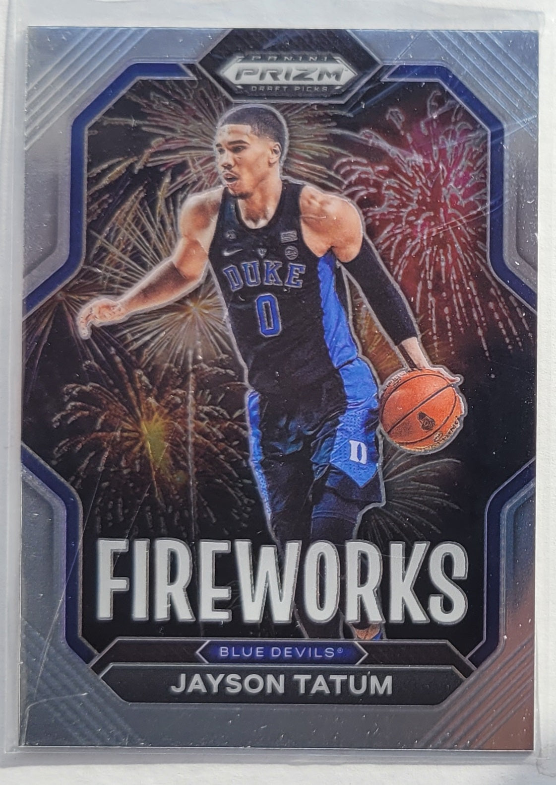 Jayson Tatum - 2023-24 Panini Prizm Draft Picks Fireworks #20