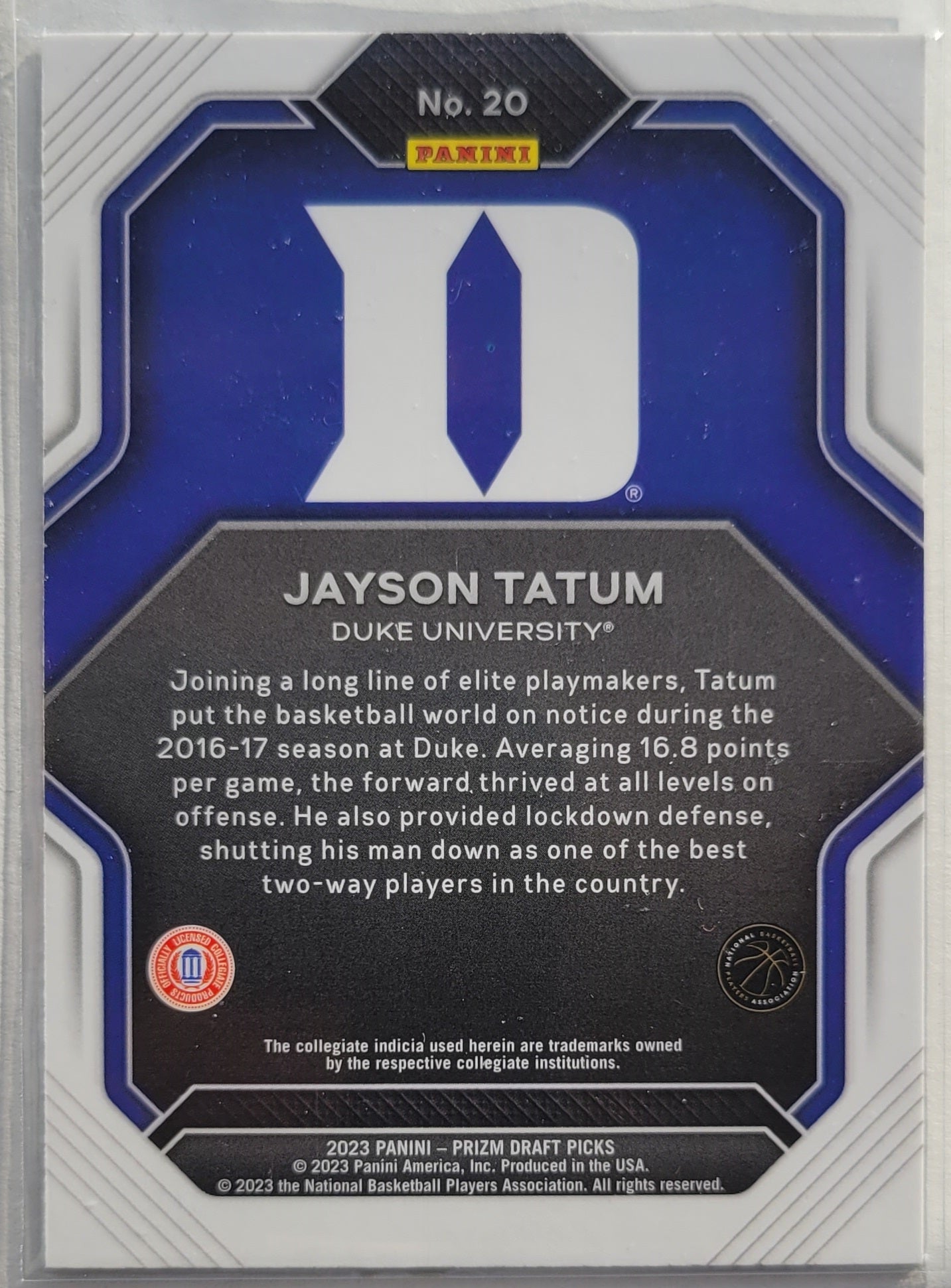 Jayson Tatum - 2023-24 Panini Prizm Draft Picks Fireworks #20