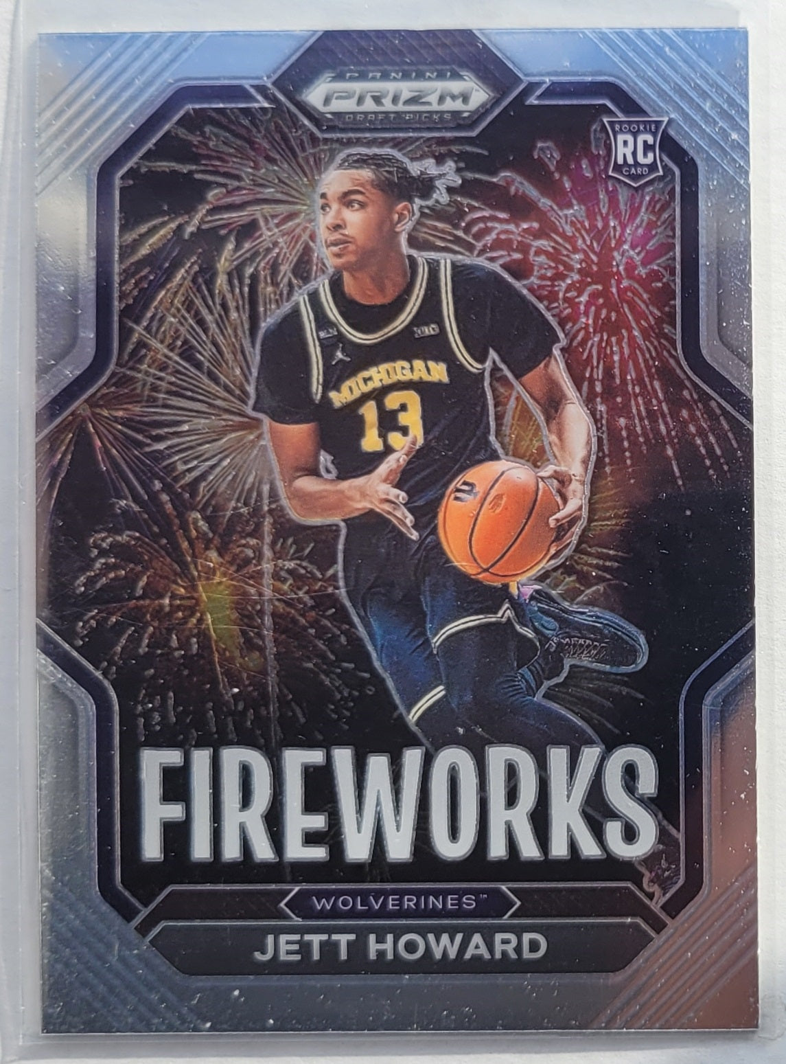 Jett Howard - 2023-24 Panini Prizm Draft Picks Fireworks #6