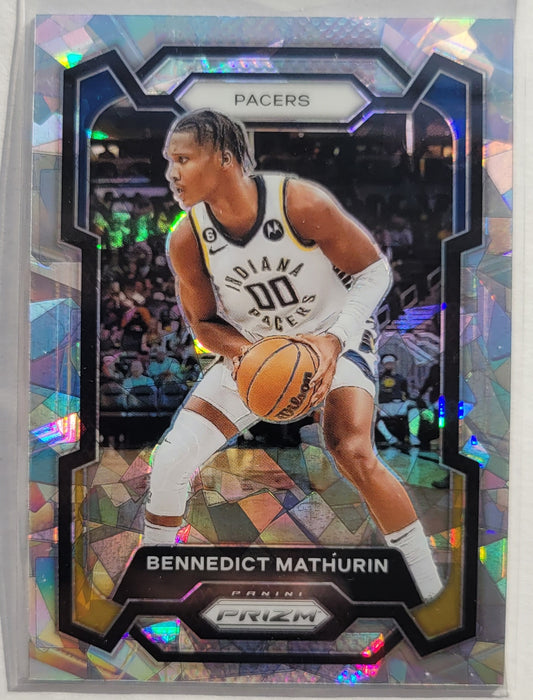 Bennedict Mathurin - 2023-24 Panini Prizm Prizms Ice #14