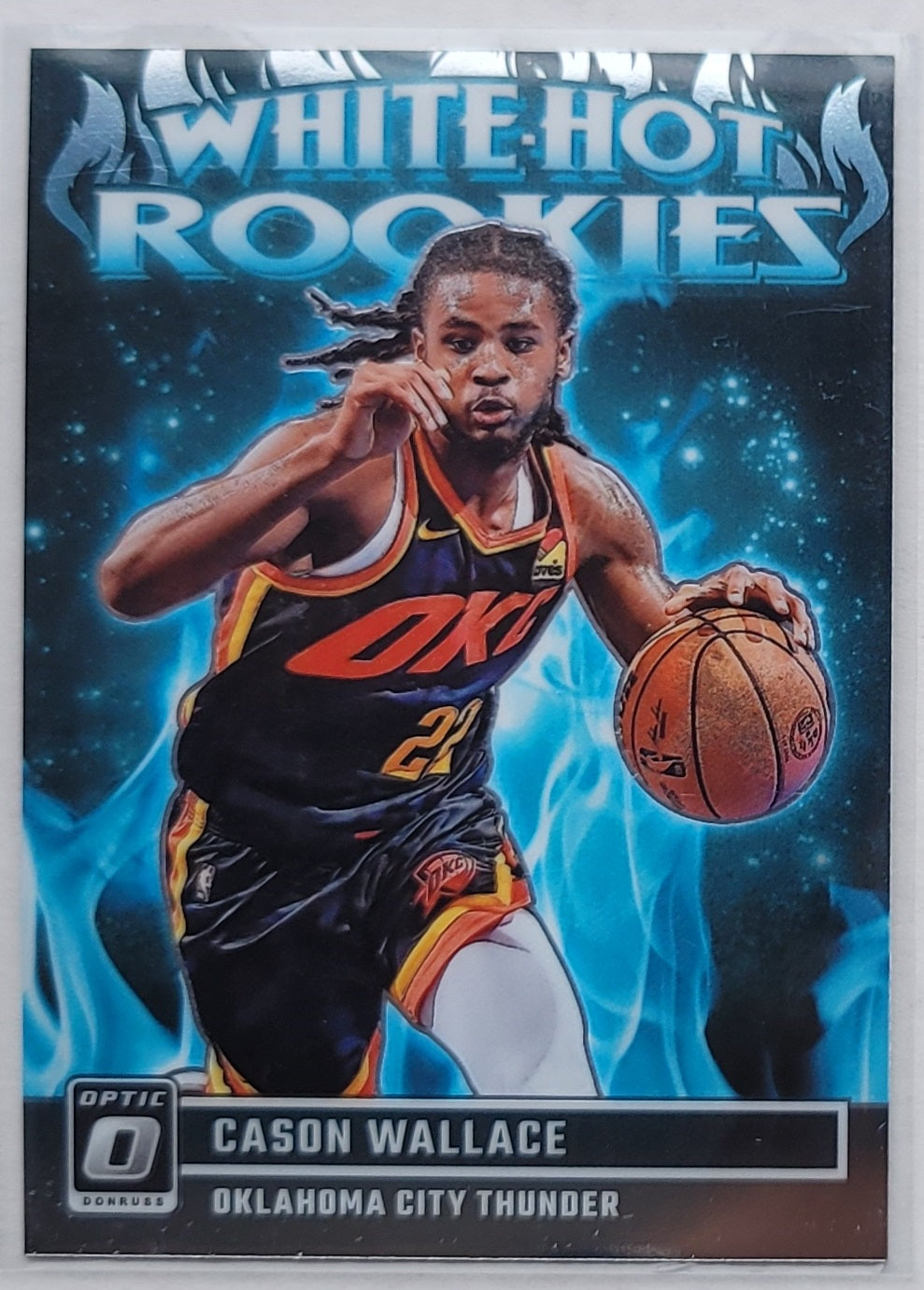Cason Wallace - 2023-24 Donruss Optic White Hot Rookies #3