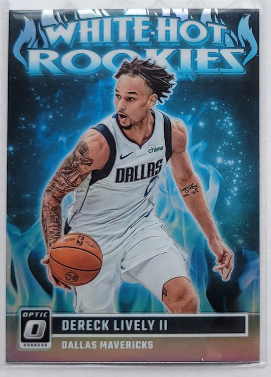 Dereck Lively II - 2023-24 Donruss Optic White Hot Rookies #8