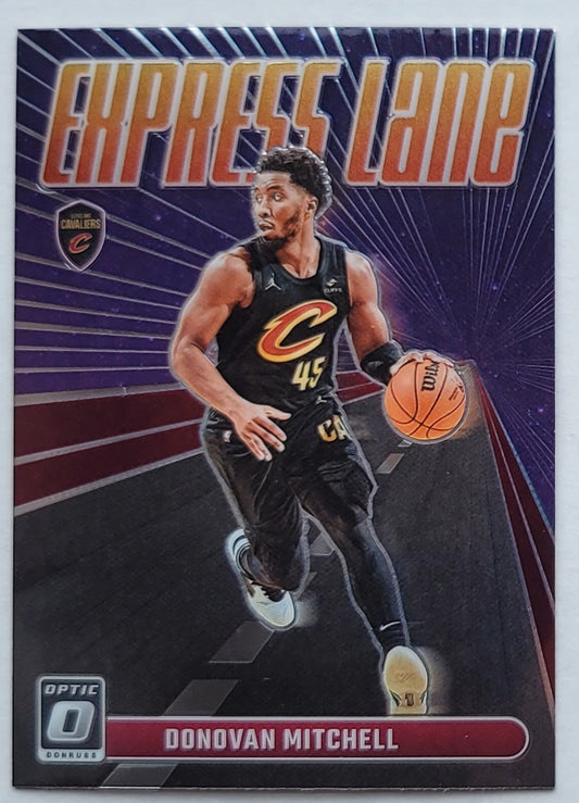 Donovan Mitchell - 2023-24 Donruss Optic Express Lane #19