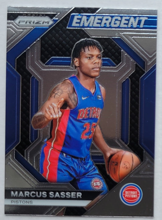 Marcus Sasser - 2023-24 Panini Prizm Emergent #1
