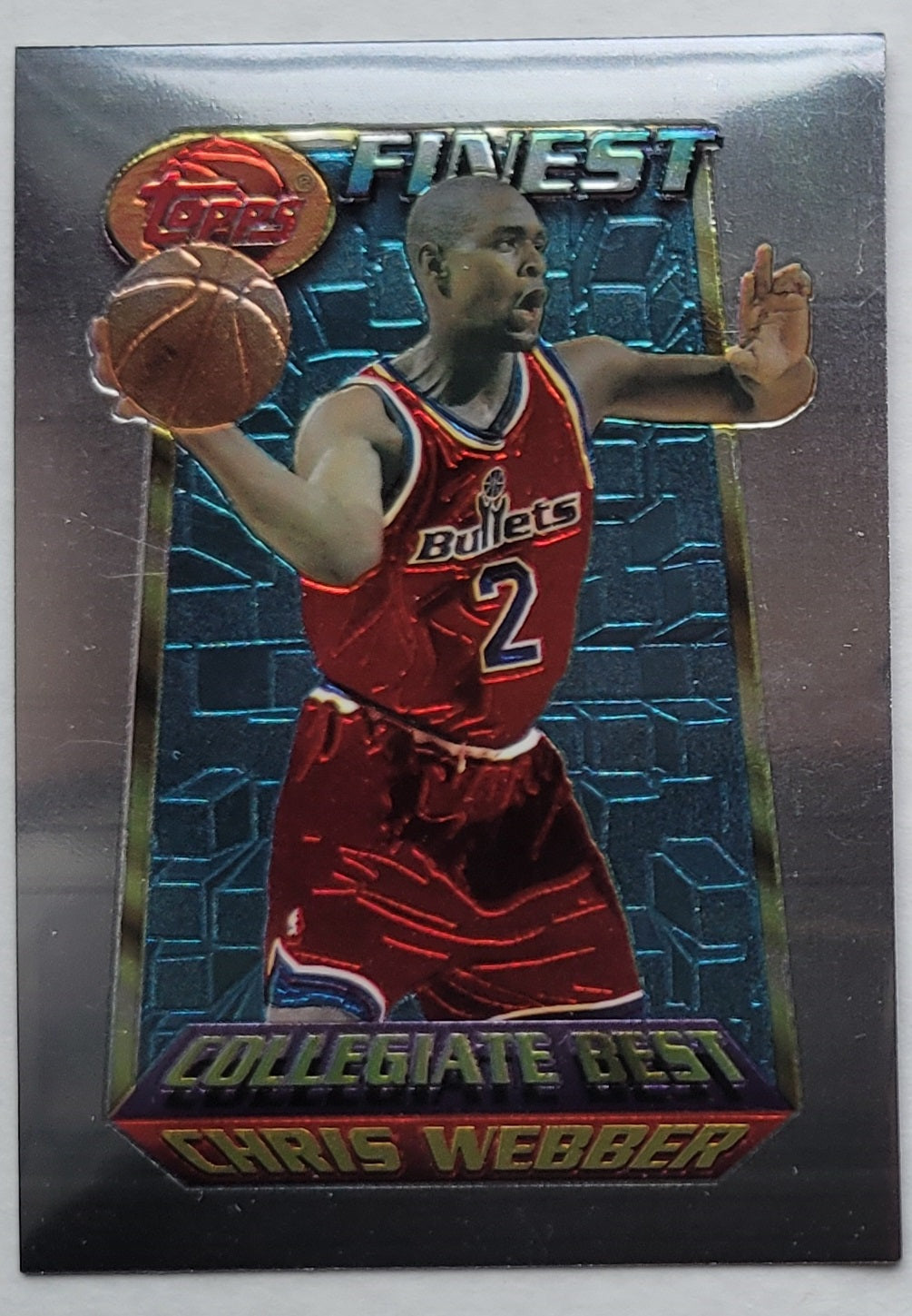 Chris Webber - 1994-95 Finest #255 CB