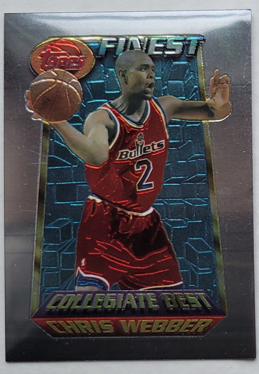 Chris Webber - 1994-95 Finest #255 CB