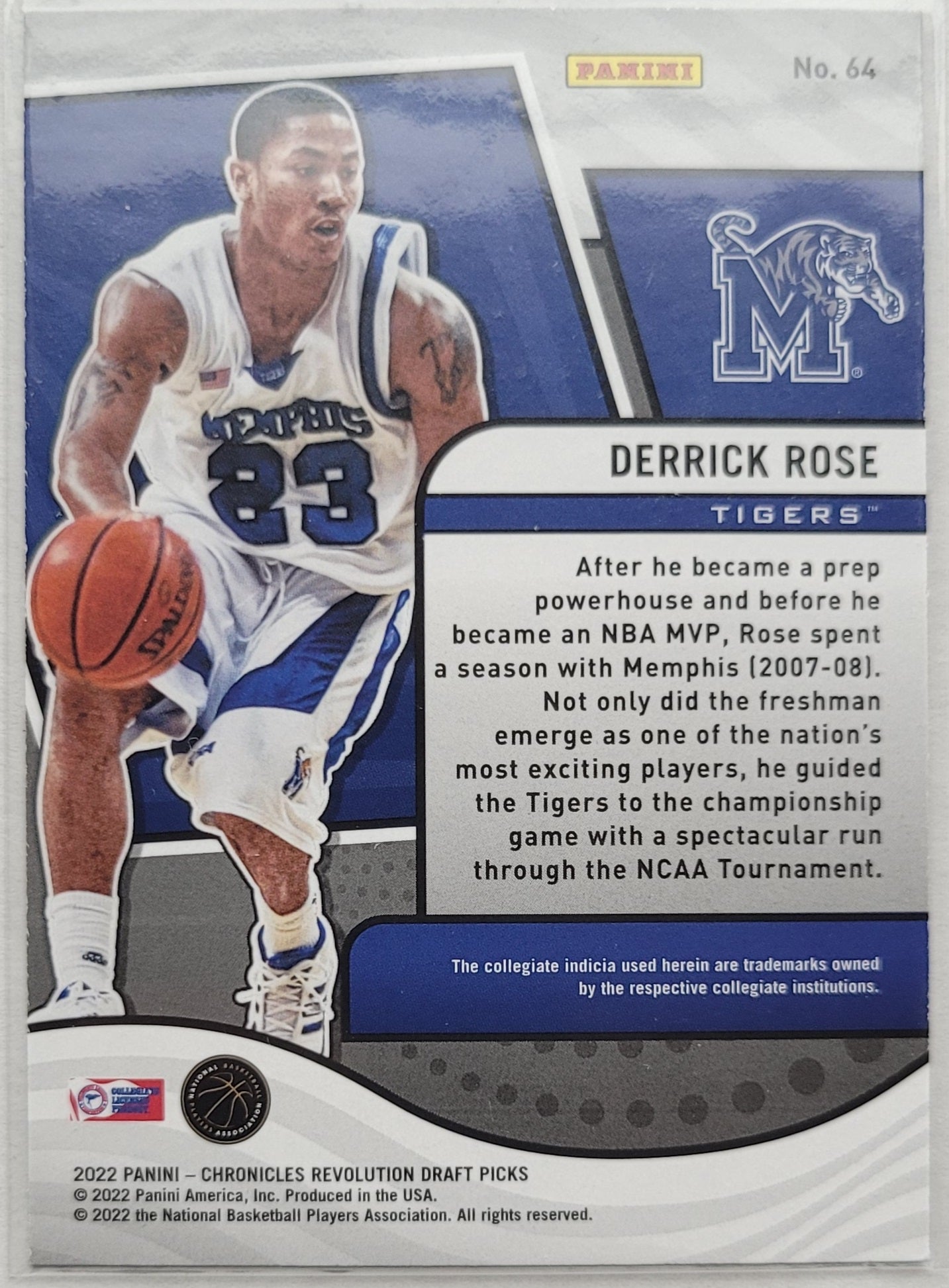 Derrick Rose - 2022-23 Panini Chronicles Draft Picks Revolution #64