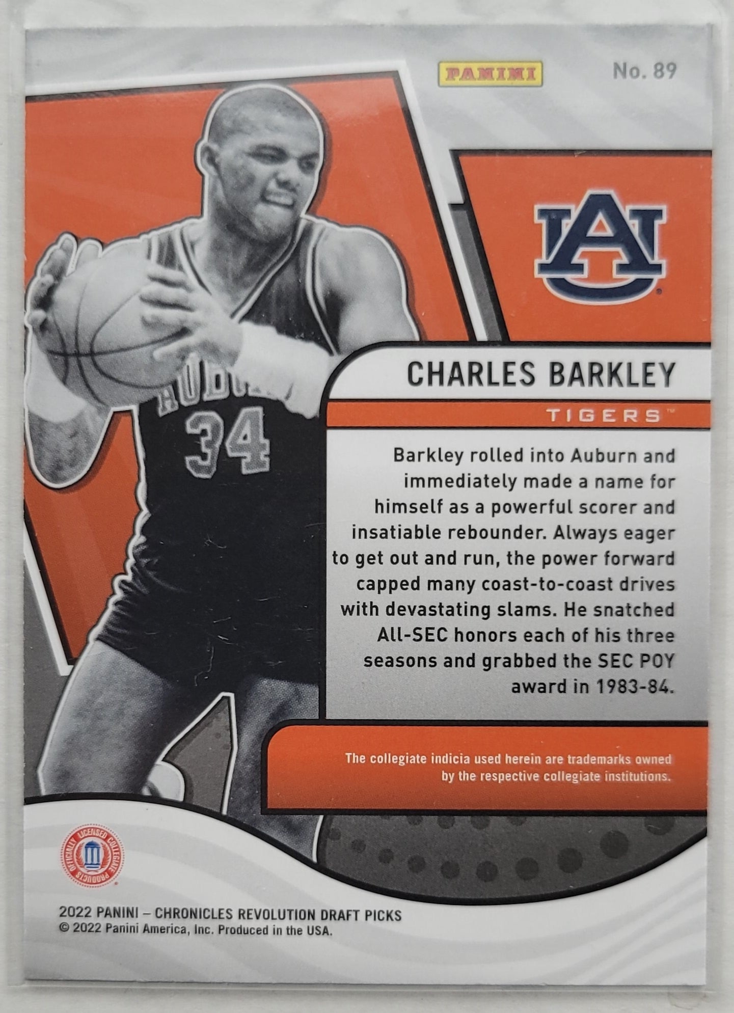 Charles Barkley - 2022-23 Panini Chronicles Draft Picks Revolution #89