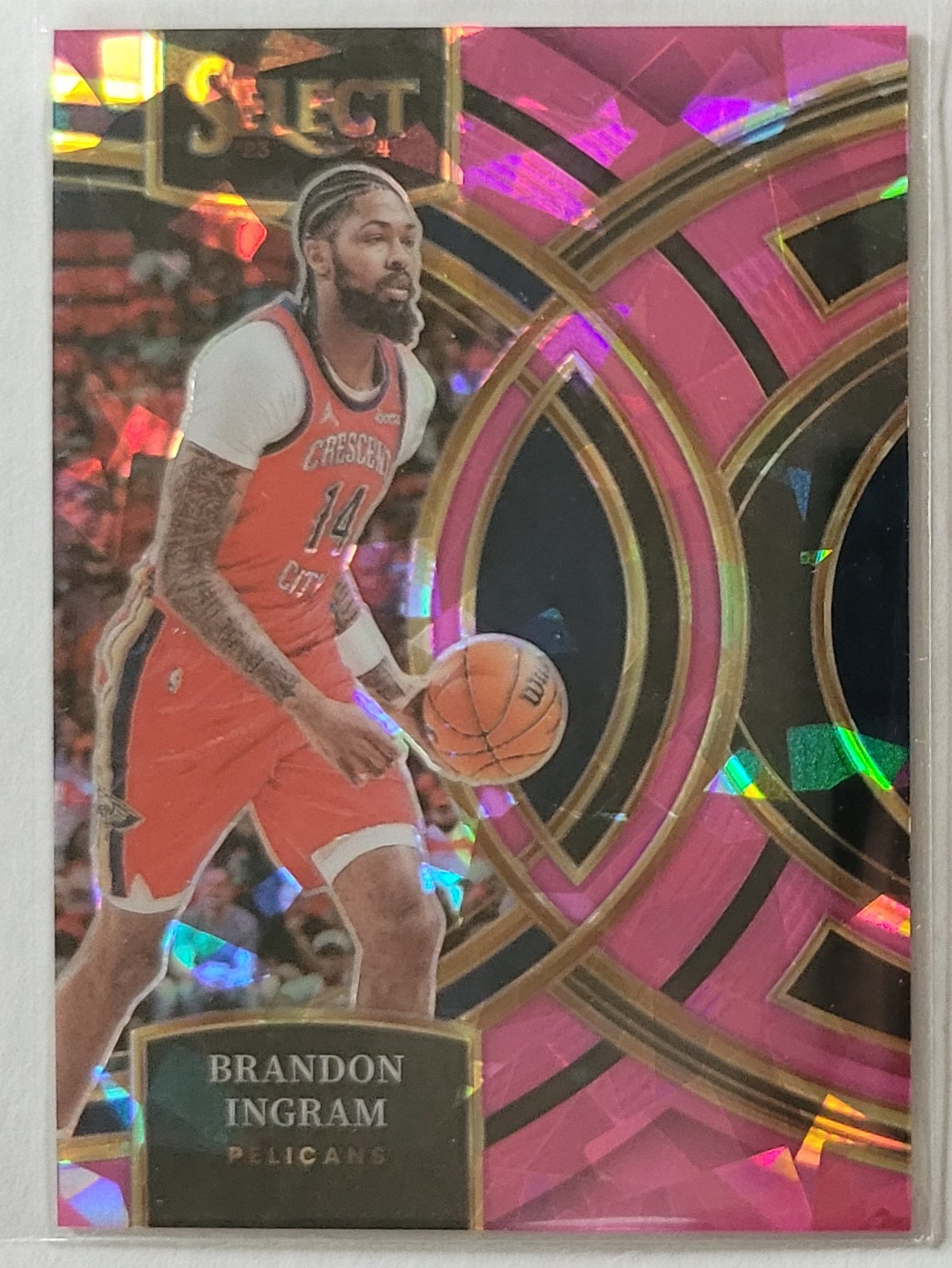 Brandon Ingram - 2023-24 Select Prizms Pink Cracked Ice #173 - 59/99