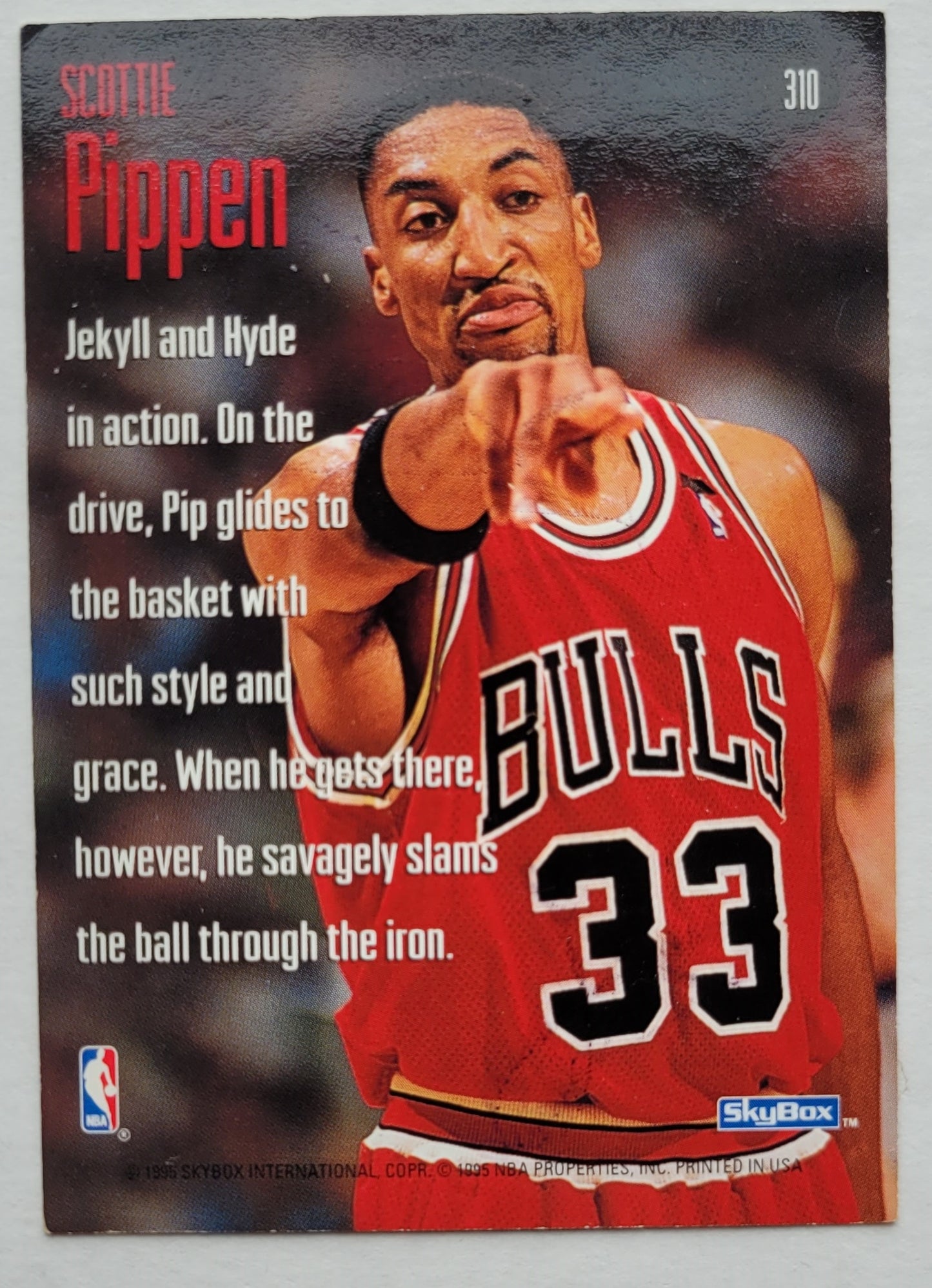 Scottie Pippen - 1994-95 SkyBox Premium #310 SSL