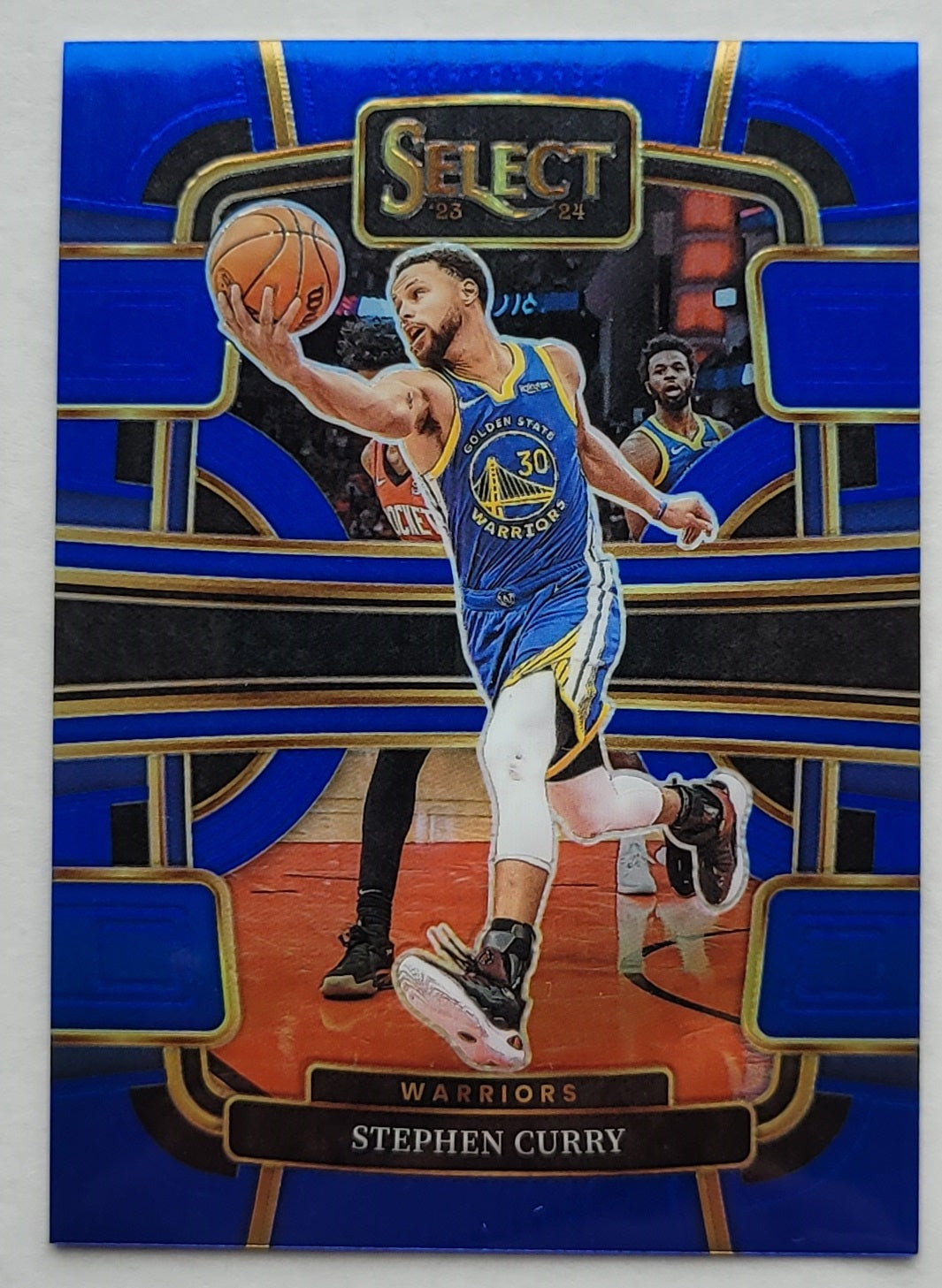 Stephen Curry - 2023-24 Select Prizms Blue #56