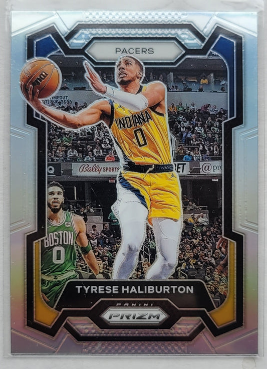 Tyrese Haliburton - 2023-24 Panini Prizm Prizms Silver #102