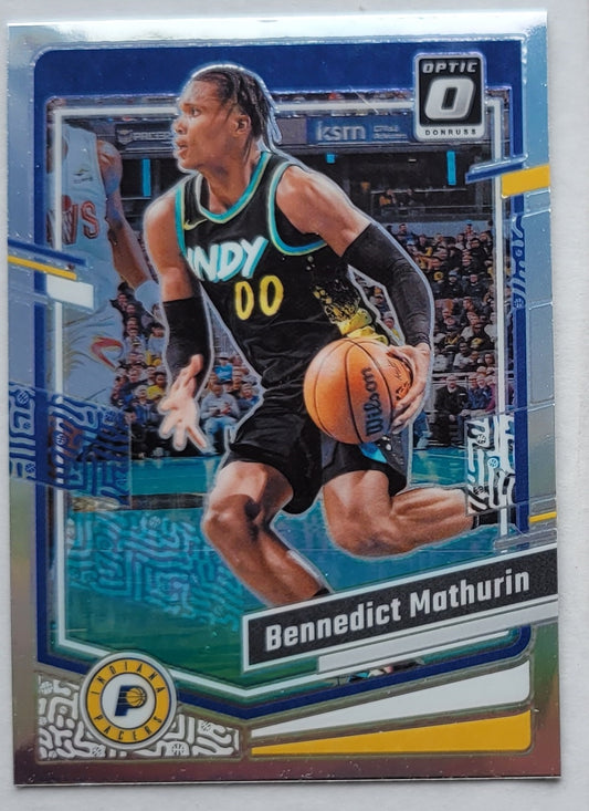 Bennedict Mathurin - 2023-24 Donruss Optic Holo #122