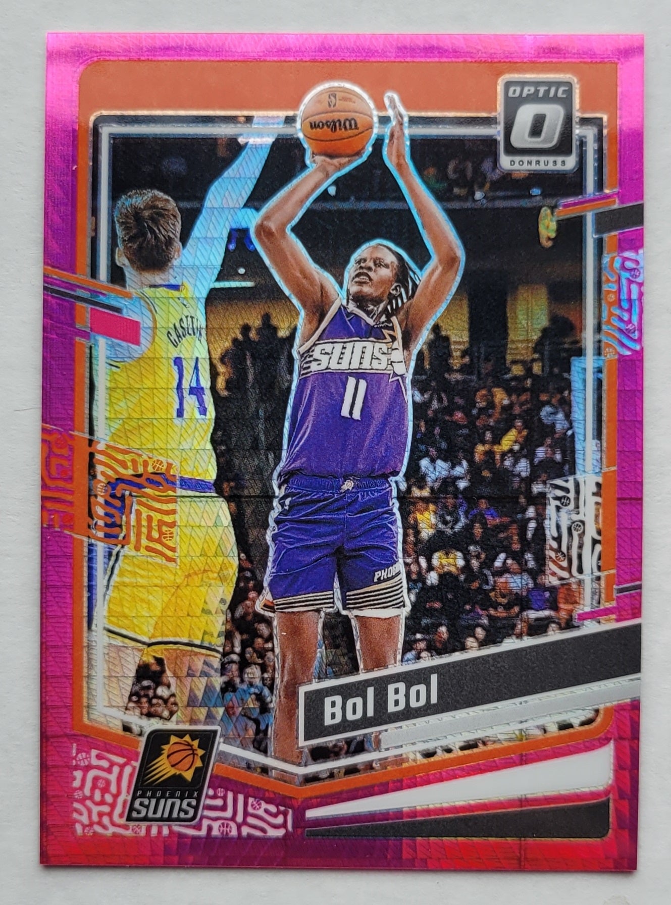 Bol Bol - 2023-24 Donruss Optic Hyper Pink #183