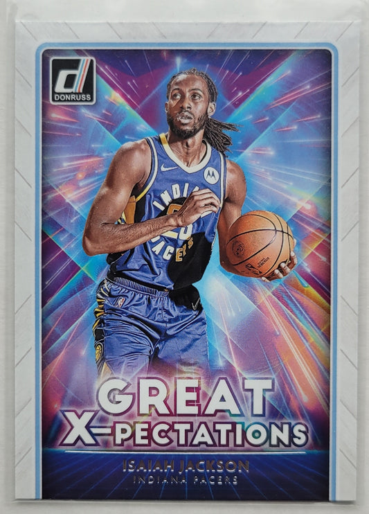 Isaiah Jackson - 2021-22 Donruss Great X-Pectations #23