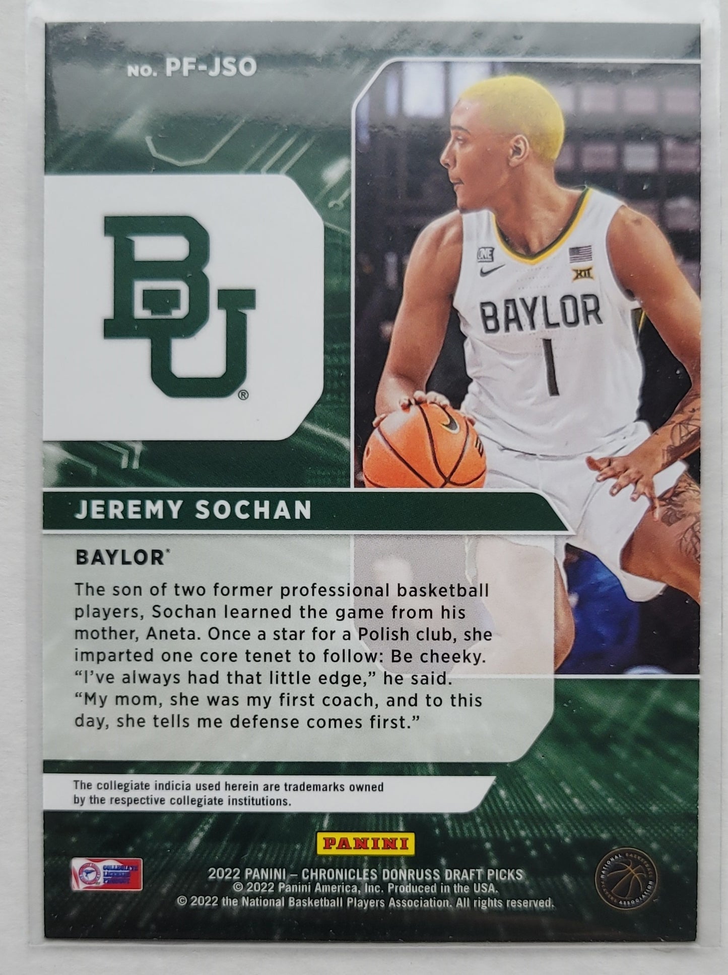 Jeremy Sochan - 2022-23 Panini Chronicles Draft Picks Power Formulas #10