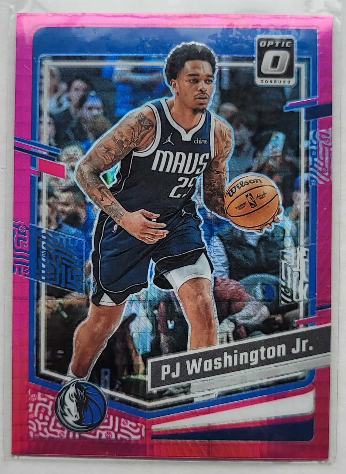 P.J. Washington Jr. - 2023-24 Donruss Optic Hyper Pink #92