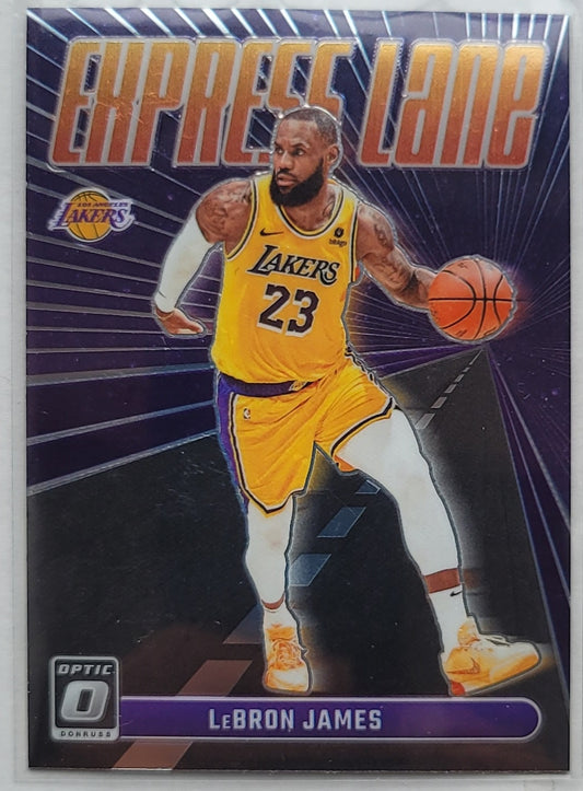 LeBron James - 2023-24 Donruss Optic Express Lane #9