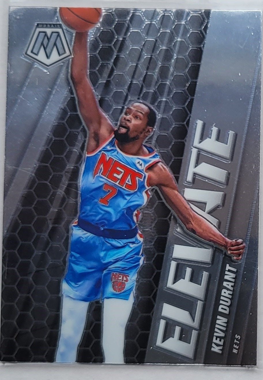 Kevin Durant - 2020-21 Panini Mosaic Elevate #9