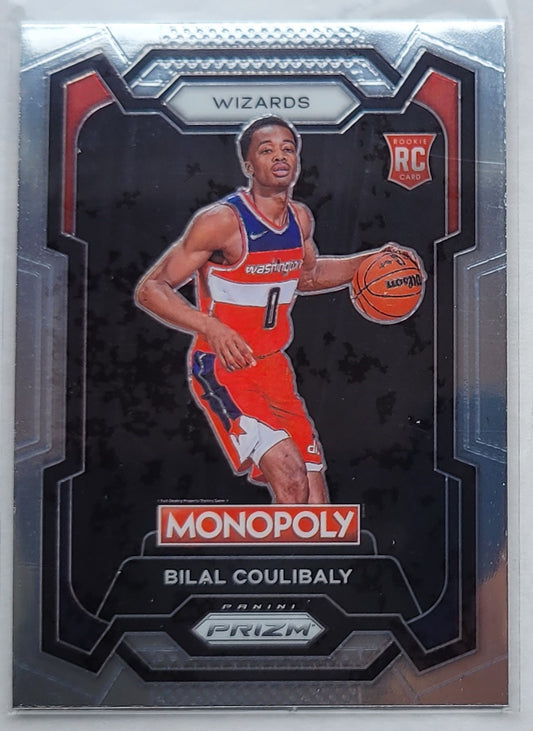 Bilal Coulibaly - 2023-24 Panini Prizm Monopoly #90 RC