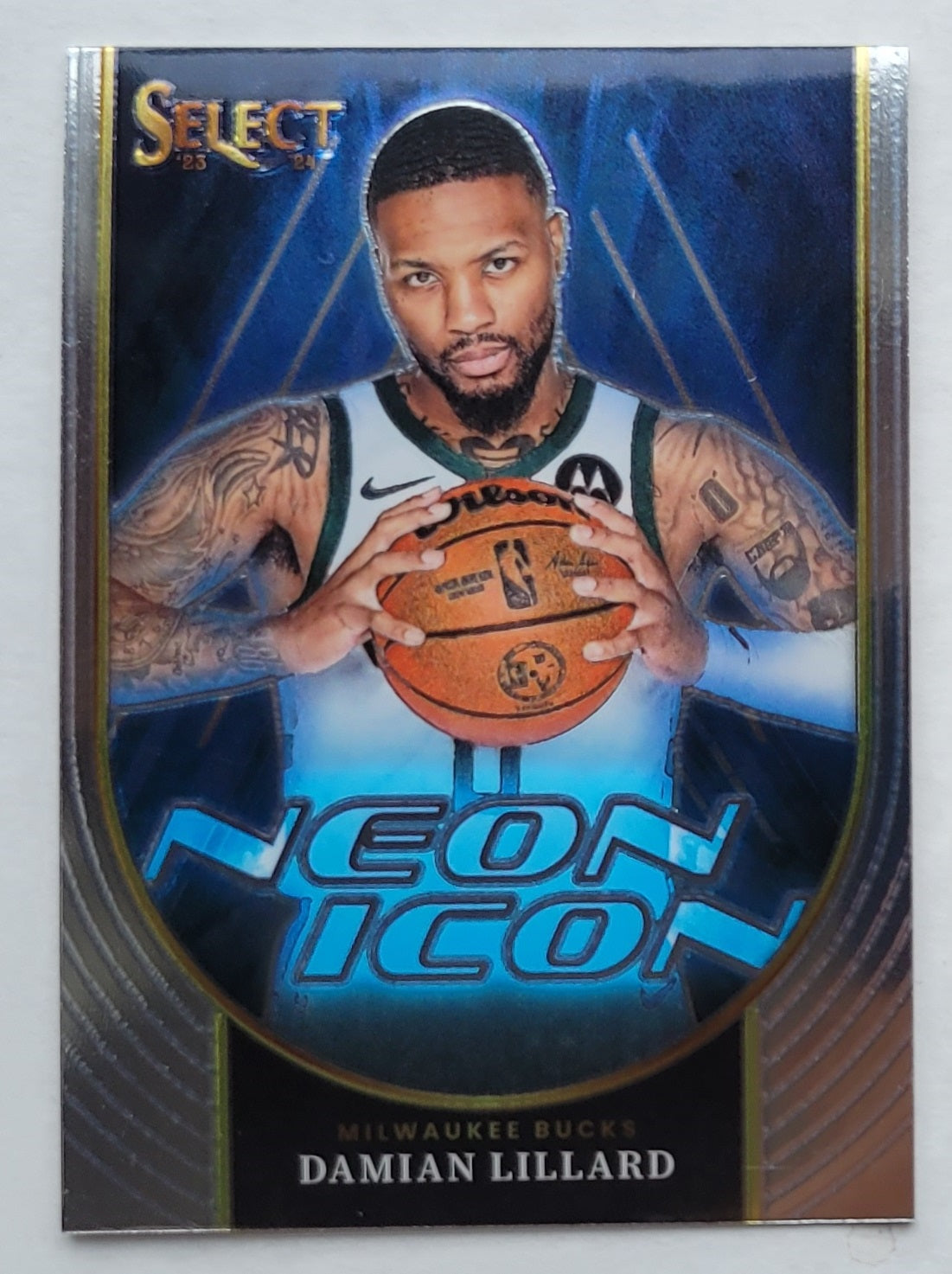 Damian Lillard - 2023-24 Select Neon Icon #17