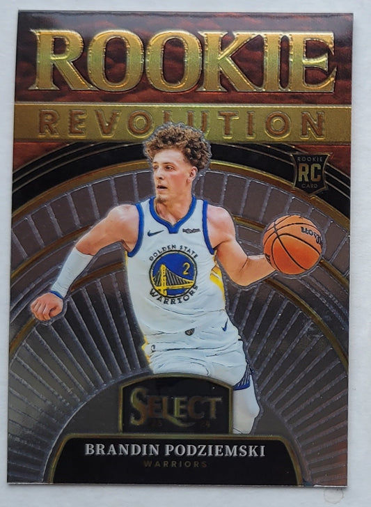 Brandin Podziemski - 2023-24 Select Rookie Revolution #19