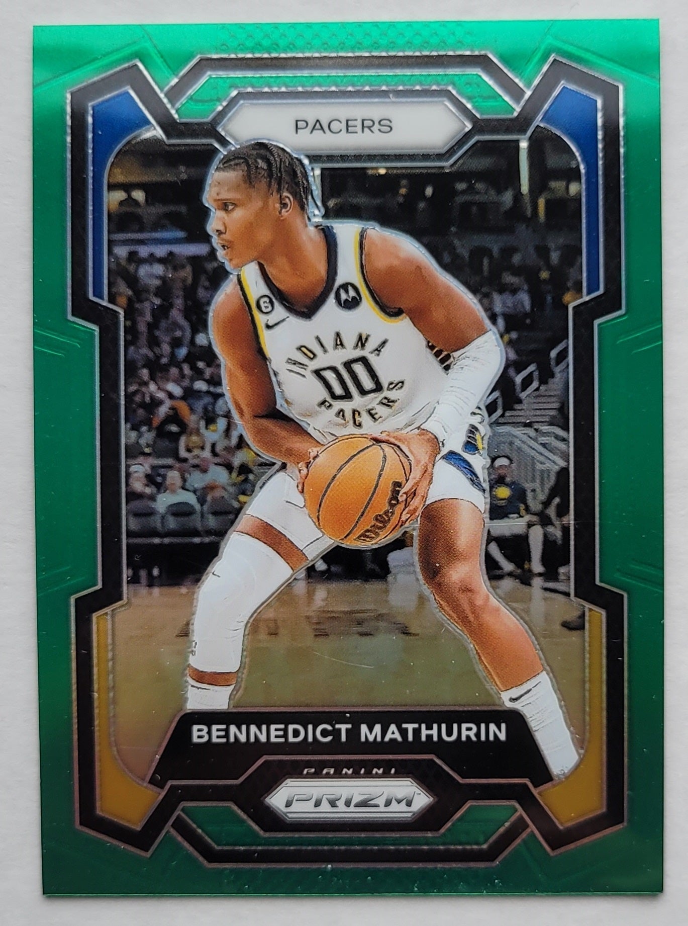 Bennedict Mathurin - 2023-24 Panini Prizm Prizms Green #14