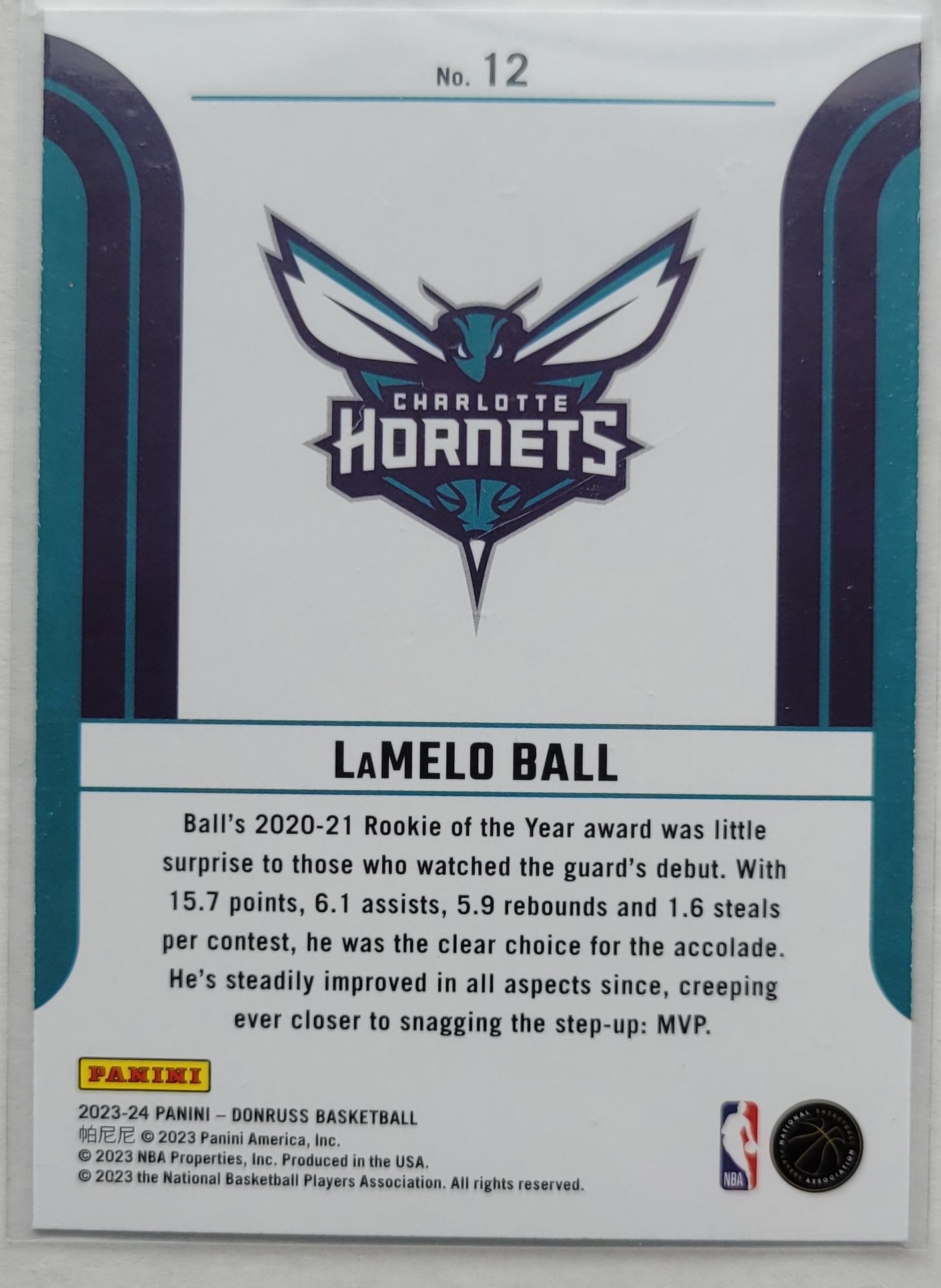 LaMelo Ball - 2023-24 Donruss Franchise Features #12