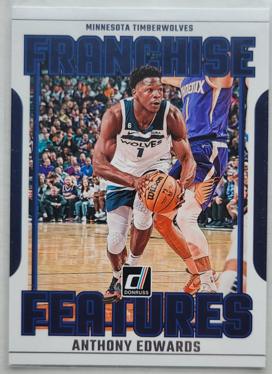 Anthony Edwards - 2023-24 Donruss Franchise Features #17