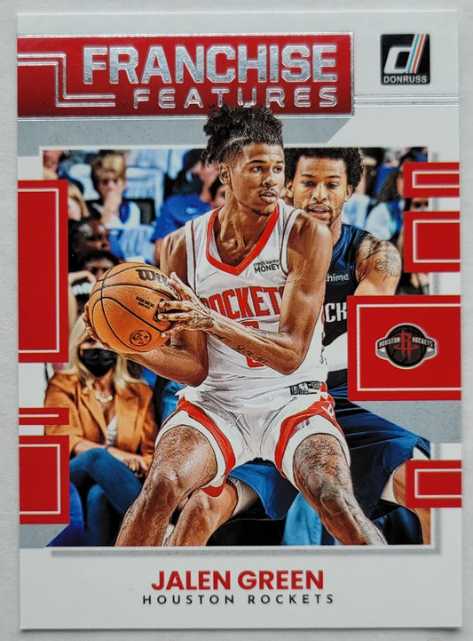 Jalen Green - 2022-23 Donruss Franchise Features #27