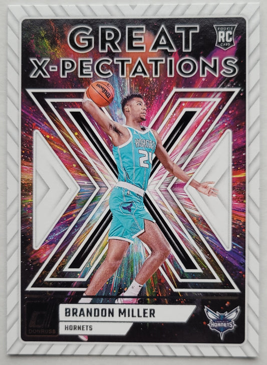 Brandon Miller - 2023-24 Donruss Great X-Pectations #2