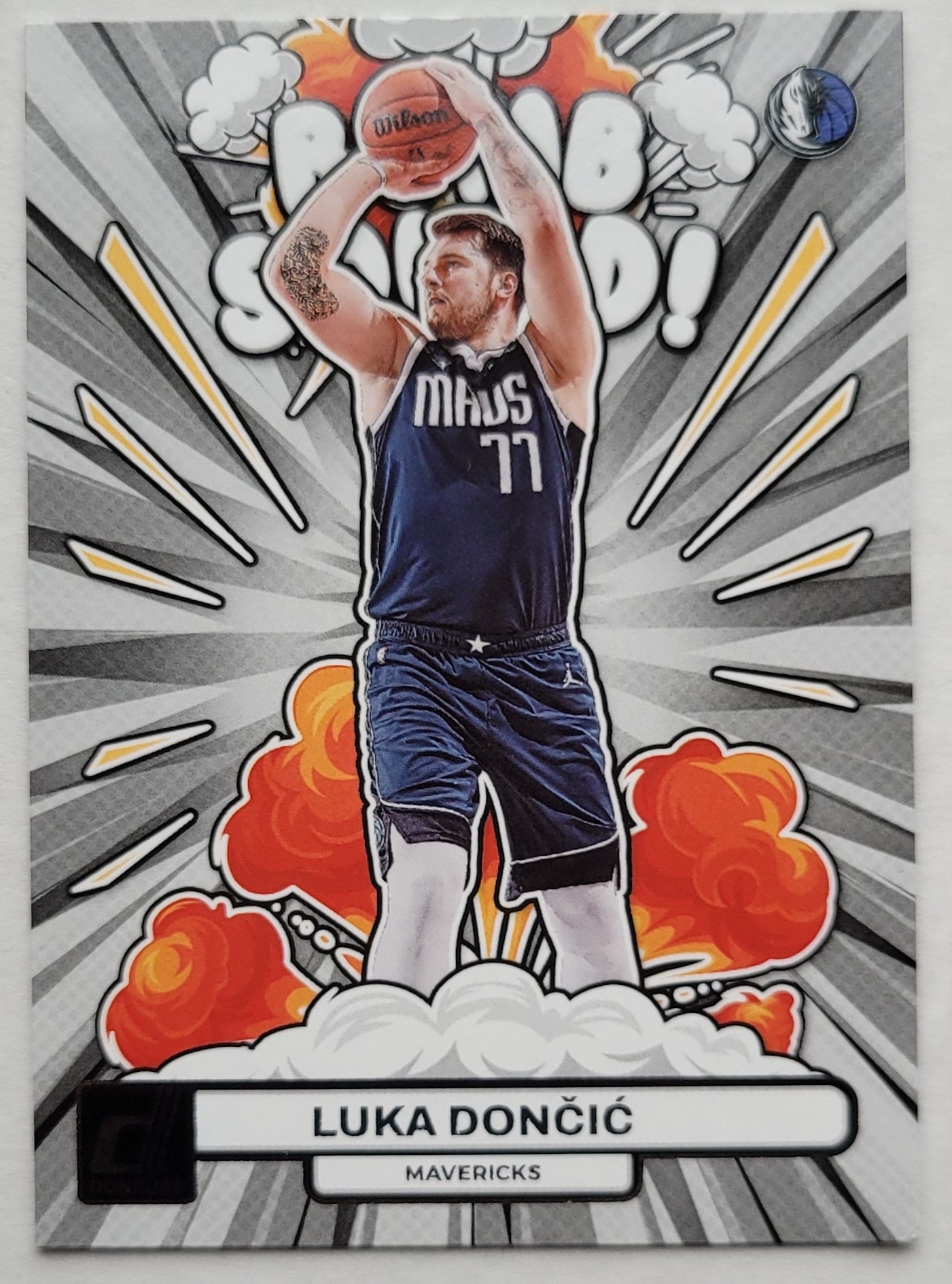 Luka Doncic - 2023-24 Donruss Bomb Squad #3