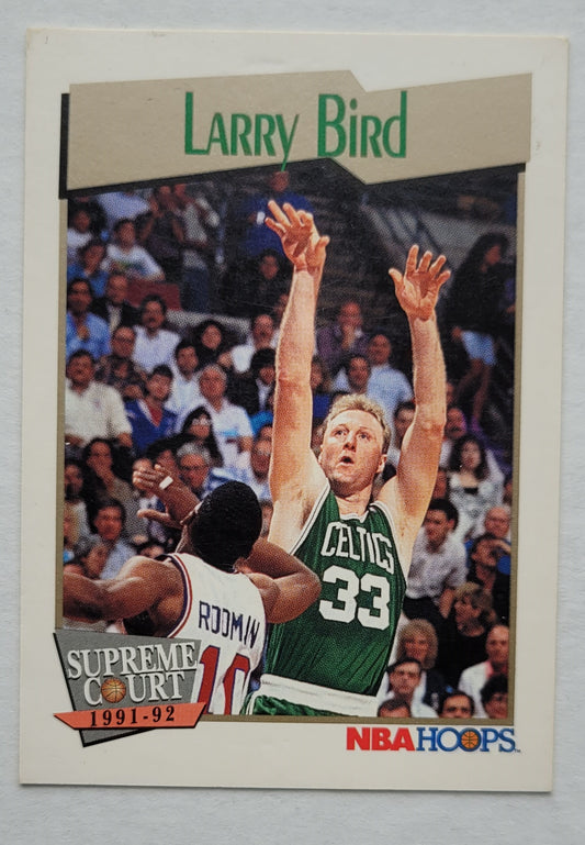 Larry Bird - 1991-92 Hoops #451 SC