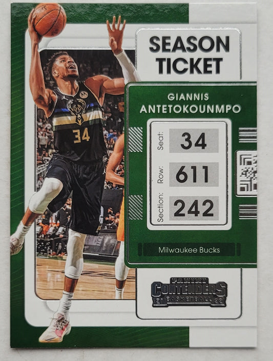 Giannis Antetokounmpo - 2021-22 Panini Contenders #73