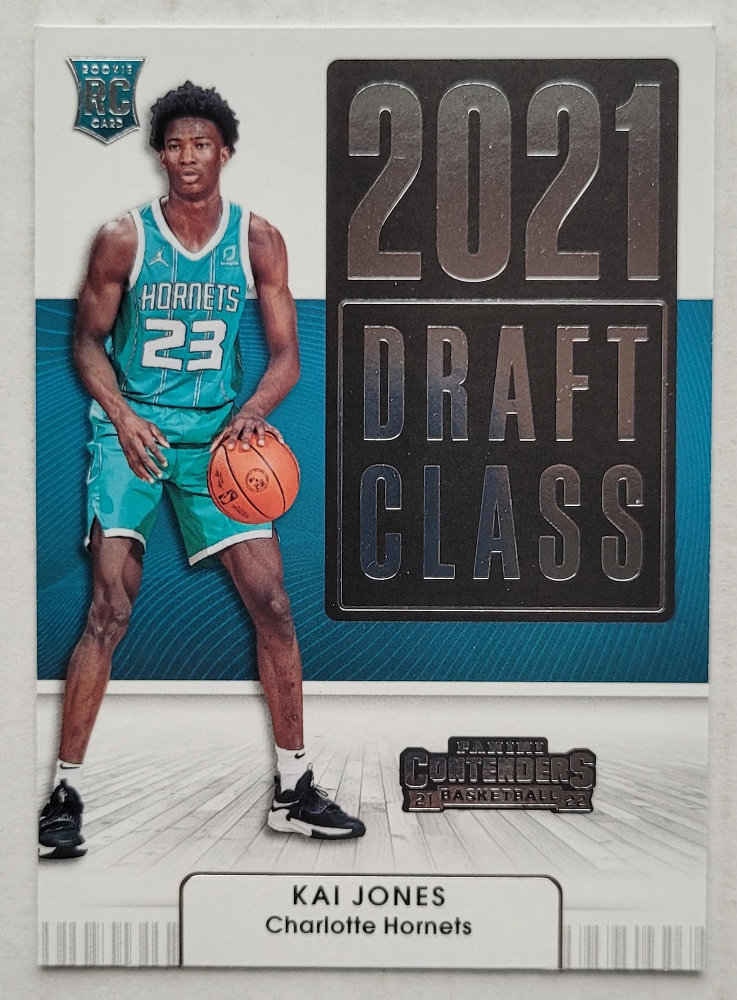 Kai Jones - 2021-22 Panini Contenders '21 Draft Class Contenders #19