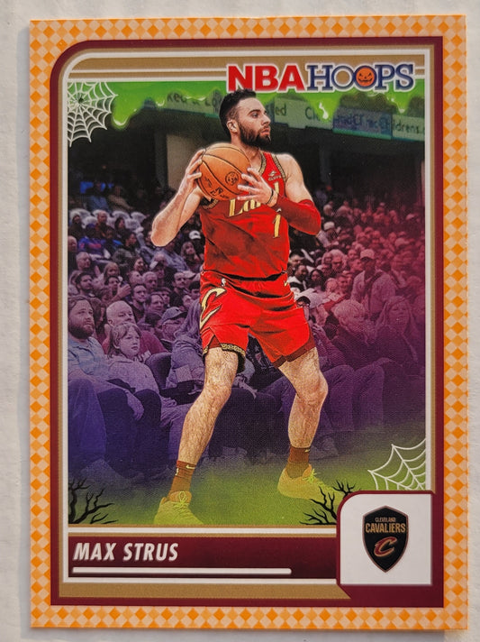 Max Strus - 2023-24 Hoops Haunted Hoops Orange #234