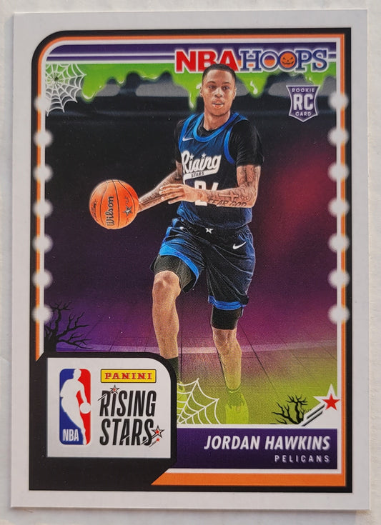 Jordan Hawkins - 2023-24 Hoops Haunted Hoops #288 RS RC